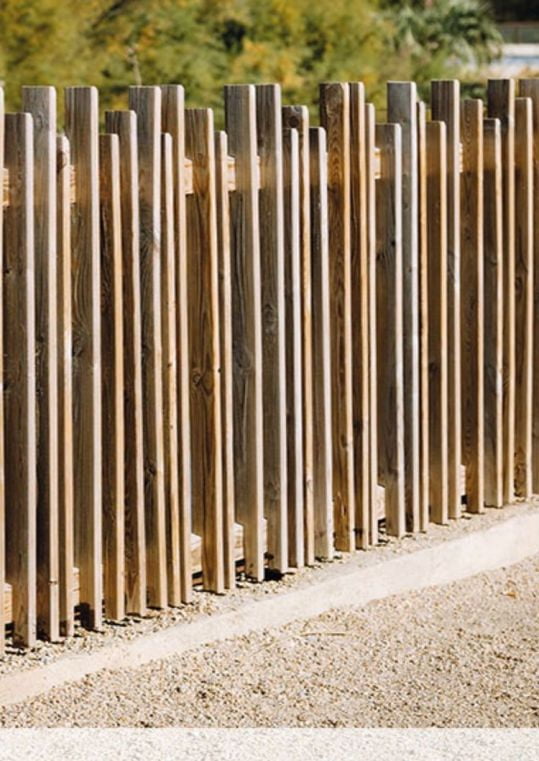 Hàng rào gỗ Handmade HD-H12